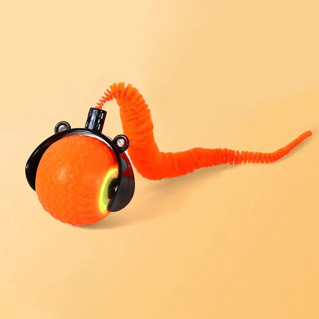 WaveChase™ Automatic Smart Pet Ball – Interactive Rolling Toy for Dogs & Cats