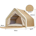 CozyClaw™ Foldable Sisal Cat House