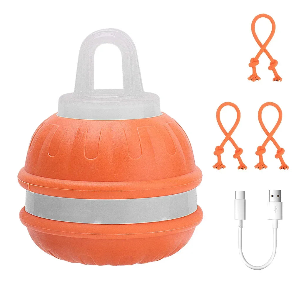 RolliPlay™ Smart Interactive Pet Ball – Automatic Moving Dog & Cat Toy for Endless Chase Fun