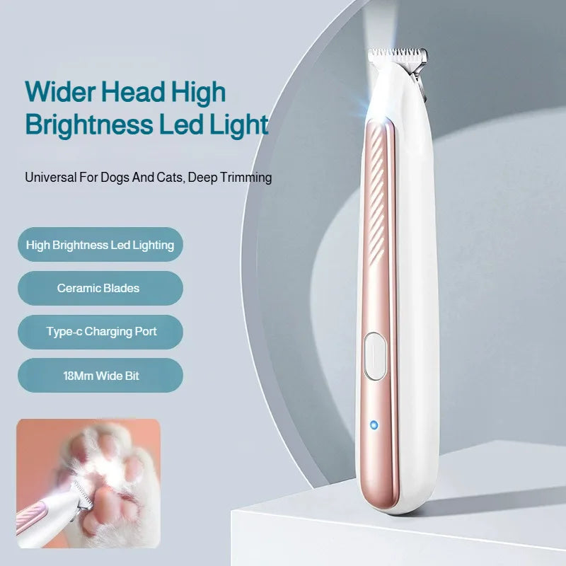 FurClean™ Electric Pet Grooming Clipper – Low Noise Dog & Cat Hair Trimmer
